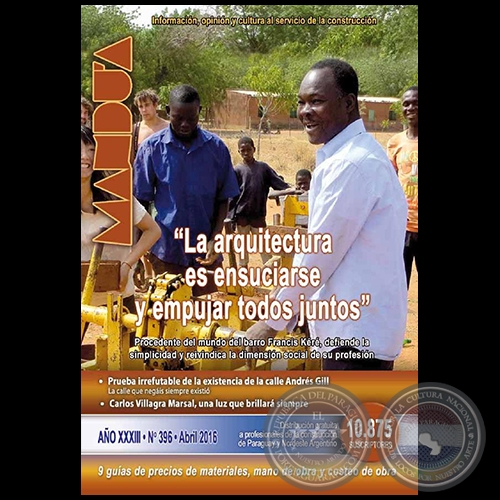 MANDU'A Revista de la Construccin - N 396 - Abril 2016